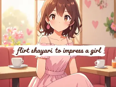 flirt shayari to impress a girl