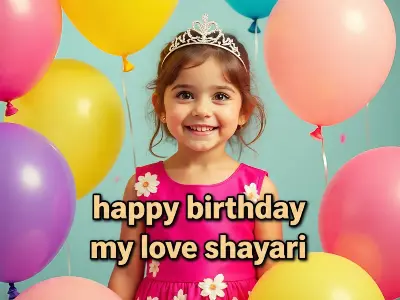 happy birthday my love shayari